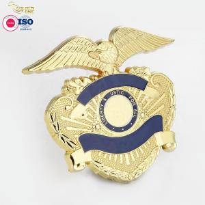China Star Shape Lapel Pin Badge 3D Figure Emblem Metal Zinc Alloy Soft Enamel factory