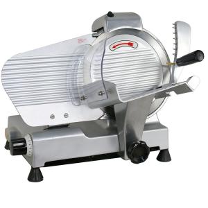China Electric Meat Slicer Commercial Cheese Ham Slicer for Home Use Chrome-Plated Stainless Steel Slicing Frozen Meat factory