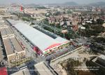20-60m Span Width 100m Length Large A shape Outdoor Trade Show Exhibition Tent