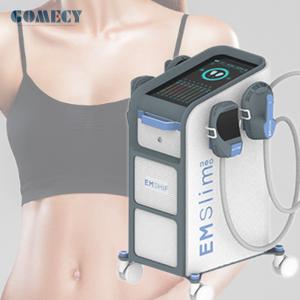 China 18 Inch Screen EMS RF Muscle Sculpting Building Machine with Piano Sound and 1 Pelvic Floor Training Seat Paddle factory
