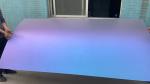 201 304 Gradient Blue Red Stainless Steel Sheets Door Hotel Decoration