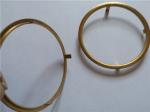 Progressive Die And Stamping Round Brass Circle Ring Parts For Internal Linking