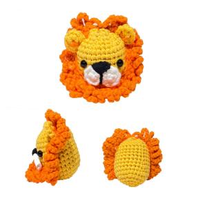 China Milk Cotton Cute Lion Crochet DIY Kit Seven Craft Hand Knitting Fun Kit factory