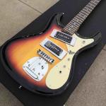 1966 Ventures Mosrite Zero Fret JRM Johnny Ramone Sunburst Electric Guitar