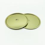 Food Cans Standard Bottoms lids, Customized Colors BPA FREE, Round shape Flat