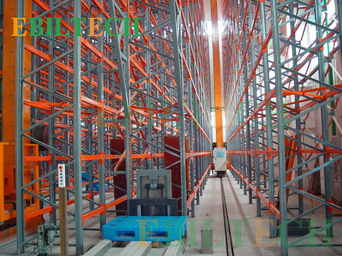 Warehouse District ASRS Systems Automation Move & Lift Stainless Steel Display