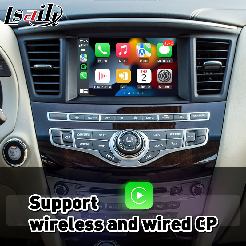 Lsailt Wireless Carplay Android Auto Interface For Infiniti QX60 2013-2016