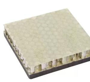 China Aluminum Fiberglass Honeycomb Panel For Top And Bottom Stone Composite factory