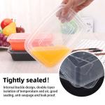 Leak Proof Plastic Food Storage Boxes Disposable Take Away Packaging
