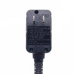 Heater Earth Leakage Protection Plug With GFCI US Standard 2 Pin 250V