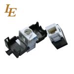 Utp 180 Degree Rj45 Modular Keystone Jack For Cat5e Cat6