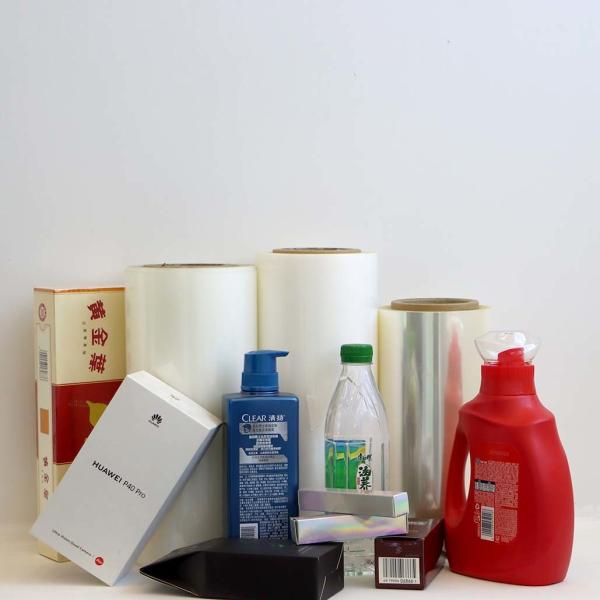 Food Packaging Powder Detergent Plastic Packaging Film Roll Glossy Finish 18