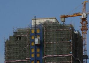 China 60M / Min Rack Pinion Lift Temporary Construction Elevators factory