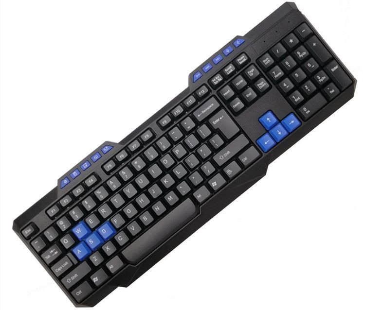 Waterproof Mechanical Slim Wireless Wired Computer Keyboard And Mouse Colored