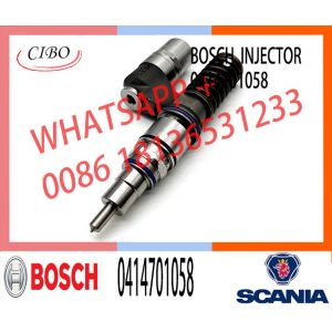 China Diesel Fuel Unit Injector 0414701029 0414701030 0414701058 For SCANIA 1478643 1478648 579254 factory