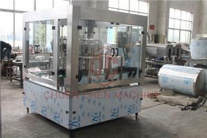Juice Hot PET Bottle Filling Capping Labeling Machine / Plastic Bottling Equipment