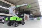 Light Green Gray Articulating boom lift 6500kg Weight with Hydraulic Actuation