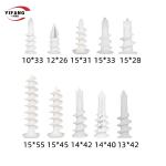 High Durability 15*33 Mm Plastic Wall Anchors Oem Quick Delivery