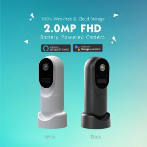 China 1080P Wifi Security Camera 120° View Angle With Amazon Alexa / Google Assistant factory