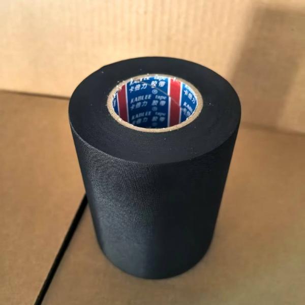 Customized Black Flame Retardant Polyester Cloth Tape Abrasion Resistance Car