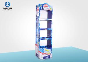 China Underpant Cardboard Display Shelves , Retail Stores POS Display Stands factory