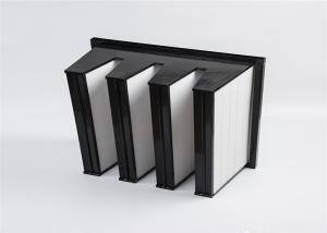 China V Bank Shape Small Hepa Filter HVAC System Easy Installation 610*610*292mm factory
