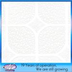 Acoustical Sound PVC Gypsum Suspended Ceiling Tiles Thickness 7mm-15mm