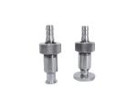 Aseptic Sanitary Sample Valve / Stainless Steel Sample Port Valve