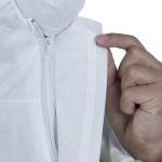OEM EN13485 Type 6 Ppe Kit Chemical Disposable Coverall Waterproof