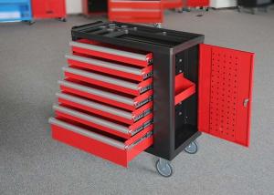 China Durable 30&quot; Lockable Tool Cabinet Red / Black / White Spcc Material factory