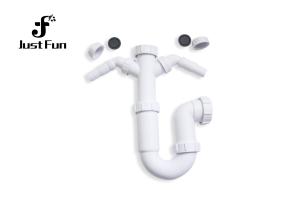 China PP PVC Material Wash Basin Drain Pipe Good Water Sealing Performance factory