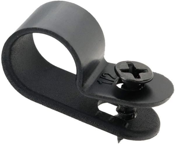 1/2 Inch Cable Tie Accessories Nylon Wire Fixed Plastic Clamp Clip 1.2mm