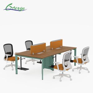 Maximize Space and Efficiency with Open Space Office Workstation's Adjustable