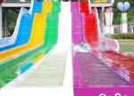 Aquatic Paradise Outdoor Big Water Slides 9 - 35 M Platform Height For Amusement