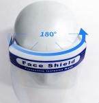 Anti Fog Disposable Protective Face Shield PET Spatter Prevent Protection