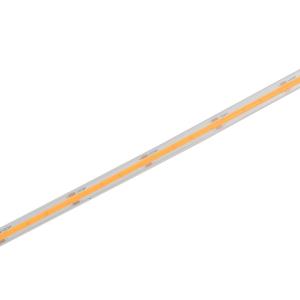 China Flexible White COB LED Strip Light with 480 LEDs 3000K DC12V/24V factory