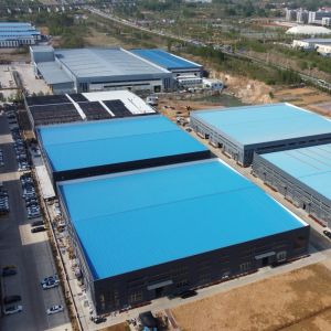 Prefab Steel Structure Warehouse Building Q355 Customized Size