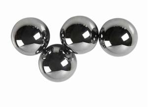 China 100MM 135MM Big 58-65 HRC Hardened Steel Balls For Truck Wear Resistance factory