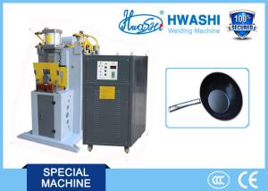 China Capacitor Discharge Welding Machine,Stainless steel tools,Weld the pan handle and the pan ear factory