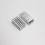 AL6063-T5 Anodized Aluminum Extrusion Heat Sink Anti Corrosion