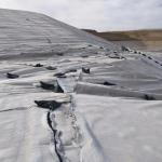 HDPE 3D Salt Barrier Drainage Geonet Geocomposite net for Landfill Road Garden