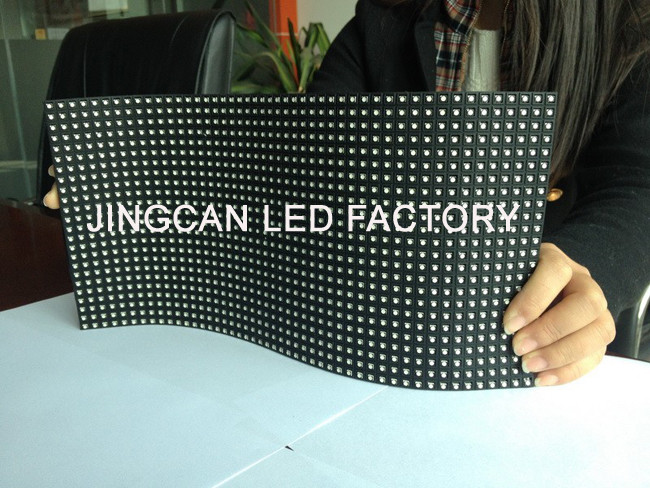 Customized Size Flexible LED Screen Soft With 160° Vision Angle