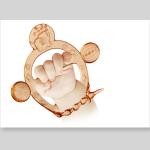 100% Food Grade Chewable Silicone Wristband Teether
