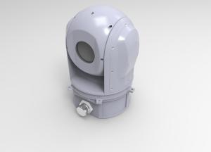 China USV EO Electro Optical Tracking System / white Eo Ir Sensor Systems Gimbal factory