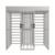 China Anti reverse pass access control Turnstile 2.3m turnstyle automatic gates factory