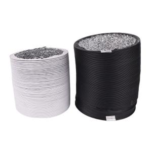 China Plastic Blade Axial Flow Fan Flexible PVC Duct for High Temperature Air Ventilation factory