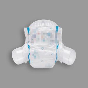 China Unisex Super Dry Surface Day And Night Use Disposable Baby Diapers factory