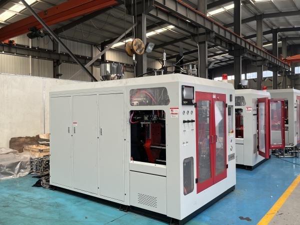 7.5kW Electric Plastic Bottle Blow Molding Machine With IML System For 15L