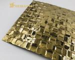 POSCO Embossed Stainless Steel Sheet For Kitchen Wall Cladding Chequer