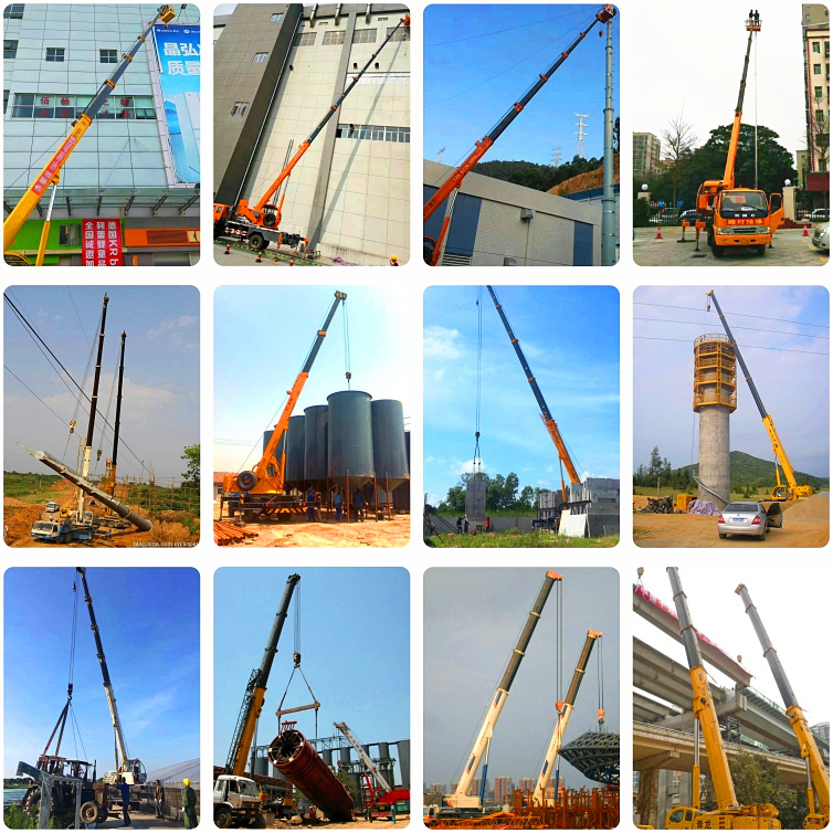 New Models Mobile Truck Crane Max Lifting Capacity 16 Ton Crane Truck